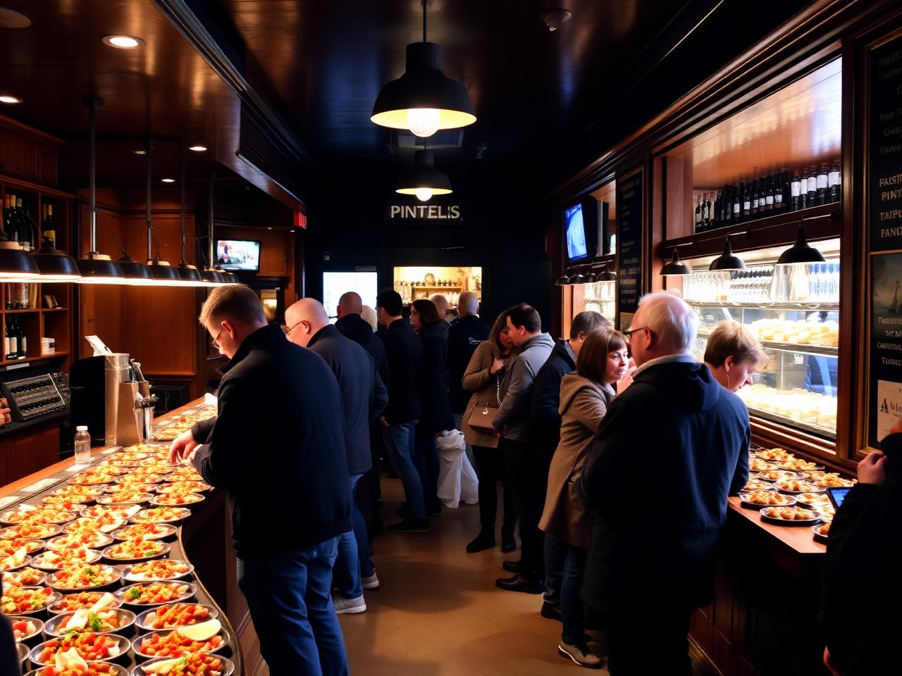 Interior Bilbao Slot Pintxos Bar
